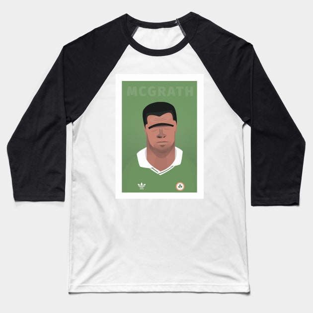Paul McGrath Baseball T-Shirt by Alpower81